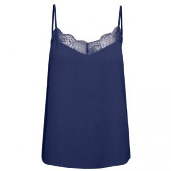 Top de Tirantes con Encaje para Mujer