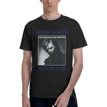 Bryan Adams tee-shirt adulte, tissu coton, XL, coupe col rond