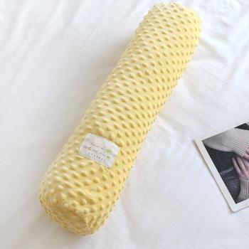Solid Color Minky Dot Infant Bed Surround Pillow