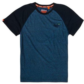 T-shirt Superdry Orange Label Baseball S/S, Homme, Bleu