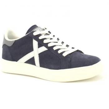 Munich Rete 99 Zapatilla Casual Hombre en piel escamosa azul navy, modelo U25MU09, número 44