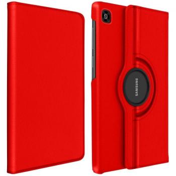 Étui Livre Rotatif 360° Rouge pour Samsung Galaxy Tab A7 10.4 (2020)