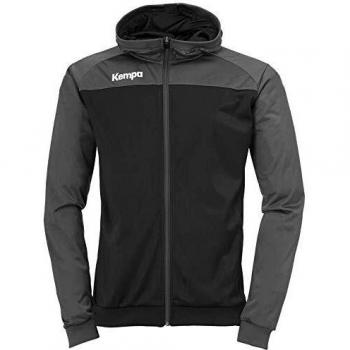 Kempa Herren Prime Multi Jacke Trainingsbekleidung, Schwarz/Antrazith, 128