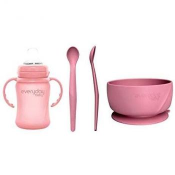 Everyday Baby Gobelet en Verre Sippy Cup, Dès 4 Mois
