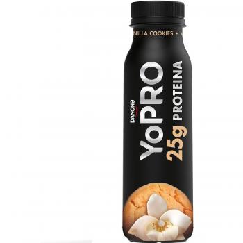 Yogur Líquido Desnatado Sabor Vainilla y Galleta 300 g