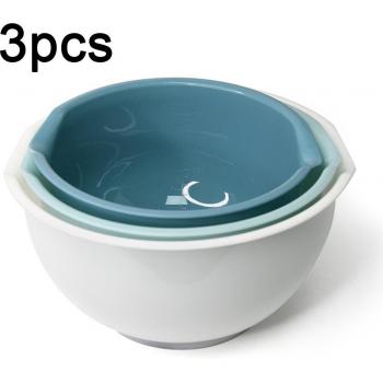 Multi-Purpose Plastic Mixing Bowls Set