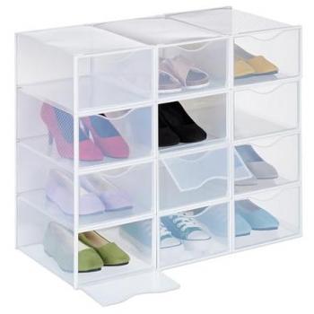 Scatole di Plastica per Scarpe fino al n. 45