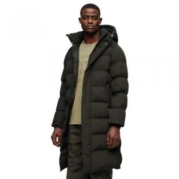 Chaqueta Longline Superdry para hombre verde
