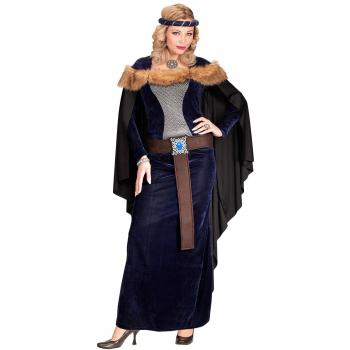 Widmann Mittelalter Prinzessin mit Kopfschmuck & Umhang – Karnevals‑Look