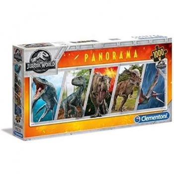 Clementoni 39471 Jurassic World Panorama Puzzle 1000 Pieces