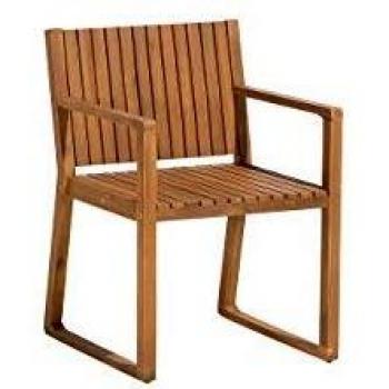 Sedia da giardino in legno Sassari