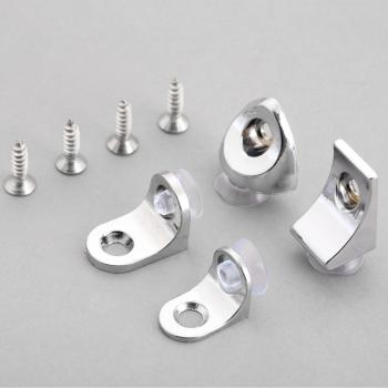 10Pcs Glass Shelf Mounting Suction Cup Support Holder