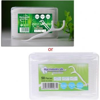 50pcs Floss Picks for Teeth