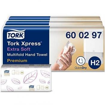 Essuie-mains 2 plis blanc Tork