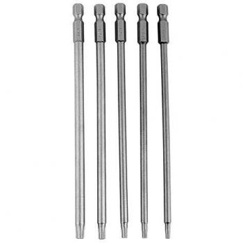 5‑teiliges Torx‑Bit‑Set: 150 mm lange Bits, 1/4 Sechskantschaft, magnetisch & sicher – Star BST