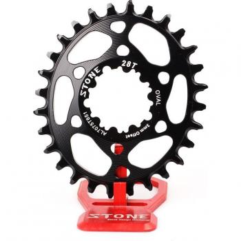 Anillo de Plato Ovalado 3 mm Offset, 28T o 30T, SRAM DUB Boost 148 GXP – Manivela Águila X01
