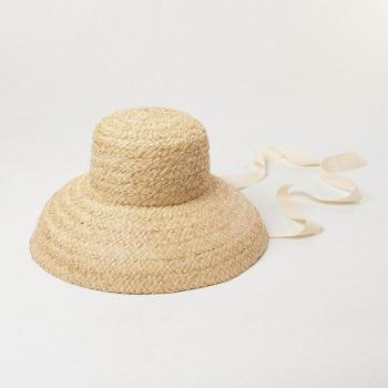 Raffia Summer Sun Hat for Women