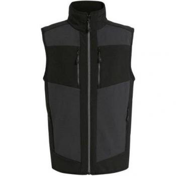 Chaleco Polar E‑Volve Softshell Hombre Sólido rojo clásico