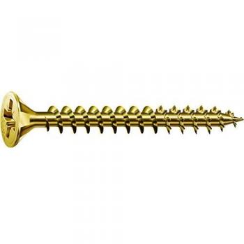 Spax viti testa svasata piana Pozidriv 3x16 mm, confezione da 1000 pz