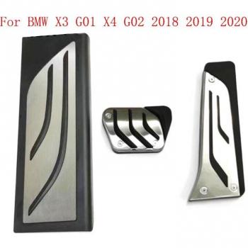 BMW Non-Drilling Brake Accelerator Pedal Plate for Series 1 2 3 4 5 6 7 G20 G21 X3 G01 X4 G02 X5 G05 X5M X7 G07