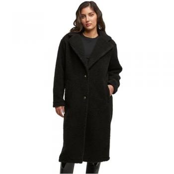 Urban Classic Cappotto di Mezzo Stagione Donna Nero