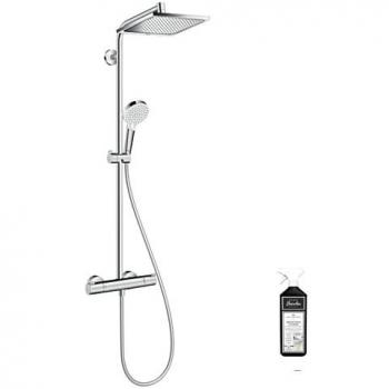 Ducha Termostática Cromada E240 EcoSmart + Briochin (Hansgrohe)