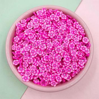 Tranches de fleurs en argile polymère 100 g pour embellissement Nail Art