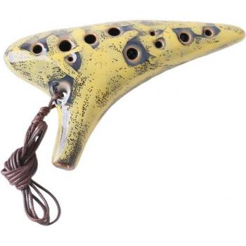 Ocarina exquis en céramique pour novices