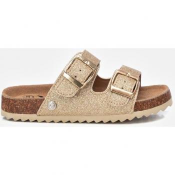 Sandalias de niña Xti 150888 oro hebilla