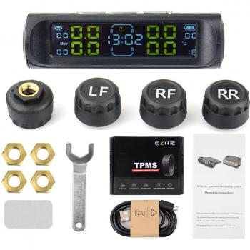 TPMS avec horloge et capteurs de température pour pneus