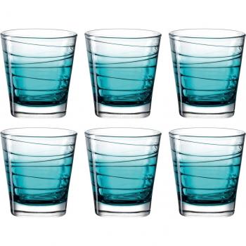 LEONARDO Whiskyglas Set VARIO STRUTTURA, 6 x 250 ml