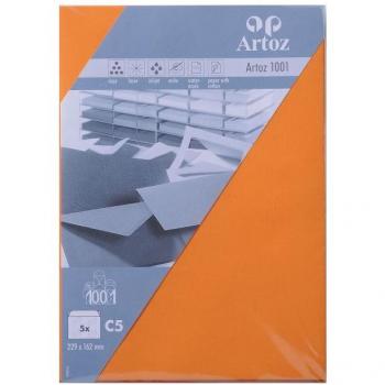 Artoz 1001 Kuverts orange (C5, 5 Stück)