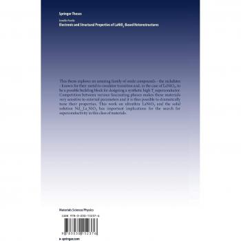 Electronic and Structural Properties of LaNiO₃-Based Heterostructures (Springer Theses)