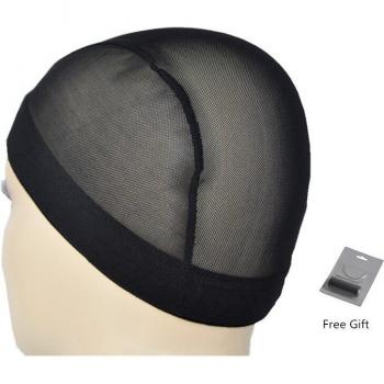 5pcs Black Elastic Dome Caps for Wig Making