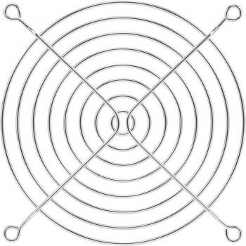 Ventola Cover Griglia Profan 120 mm Nichelata