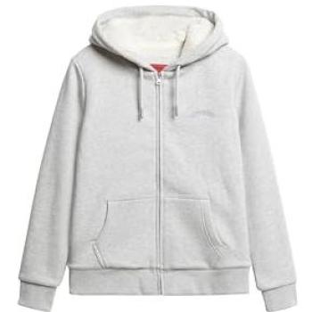 Superdry Womens' Premium Wool Zip Hooded Pullover