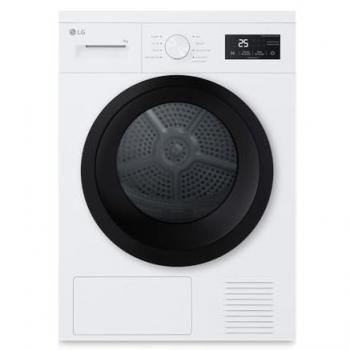LG Secadora RHA1008NWK Serie 100, 8 kg, Blanco, 8 Programas