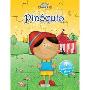 Livro Puzzle Pinoquio