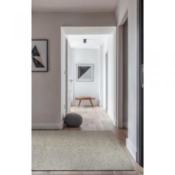 Beneffito – Tapis collection Mist White Smoke – Motifs, finition artisanale, tissage belge – Gris – 170 × 240 cm – intérieur moderne et doux – rectangulaire