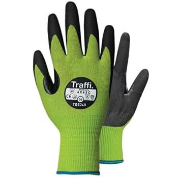 TraffiMicro Dex Nitrile Palm Coated Cut Guard Glove C 7