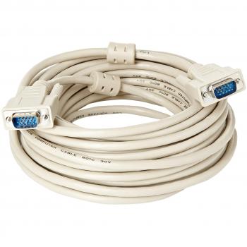 Cable VGA 10m LogiLink CV0028 (macho/macho, apantallamiento, núcleo de ferrita)