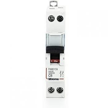 INTERRUTTORE AUTOMATICO MAGNETOTERMICO 1P 20A