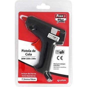 PISTOLA DE COLA 20W FIXO PARA BARRA 7,5x100 mm