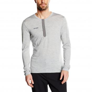 Pull léger Bergans Puma Henley gris