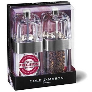 Molinillos de sal y pimienta Cole & Mason Precision Seville 140 mm