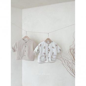 Manteau en coton double face pour enfants