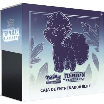 Juego de cartas Pokémon TCG Tempestad Plateada Caja Entrenador Elite español