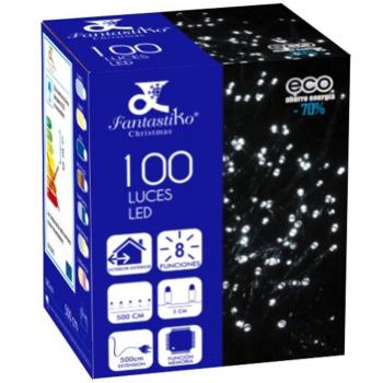 Guirnalda de Luces LED Rosa 5 m, 3,6 W y 180 Luminarias