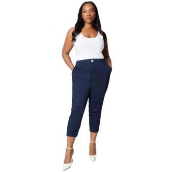 Curve Stretch Crop Trousers