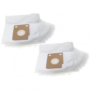 Hoover VHBW20 20x Vacuum Cleaner Bag – 28 cm × 24 cm – Microfleece – White